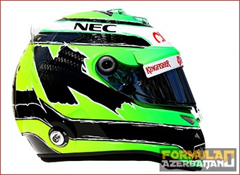 Hulkenberg helmet 2016