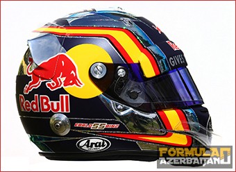 Sainz helmet 2016