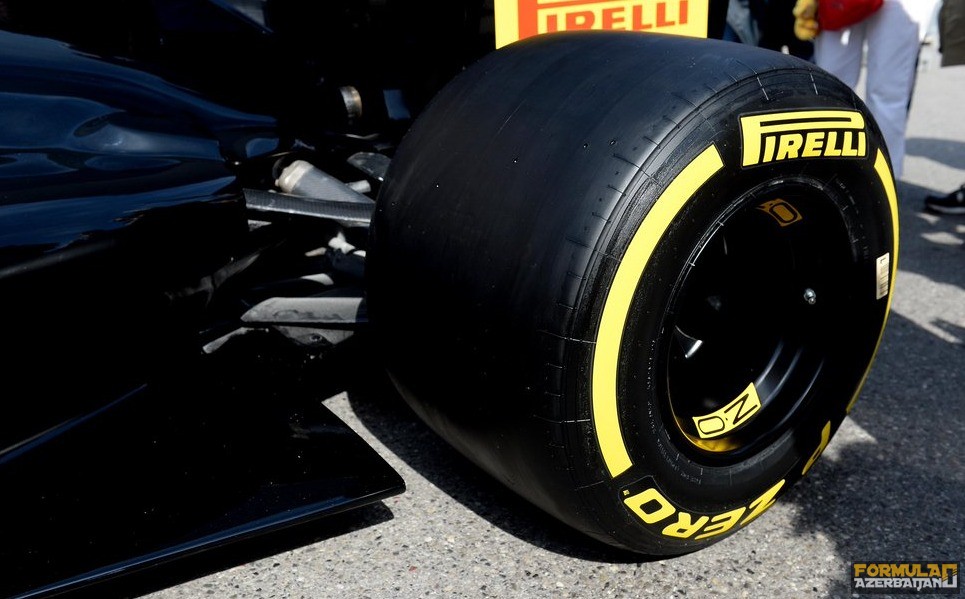 Pirelli 2017 tyre size