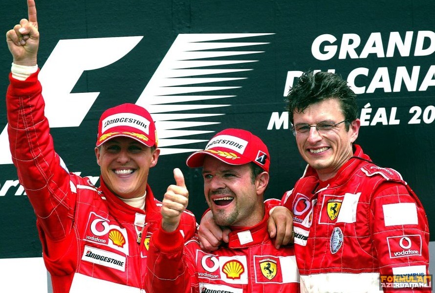 Michael Schumacher, Rubens, Barrichello