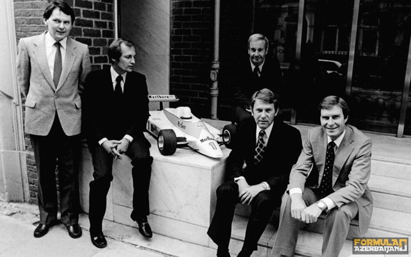 McLaren, John Barnard, Ron Dennis, Teddy Mayer, Tyler Alexander, Chraiton Brian