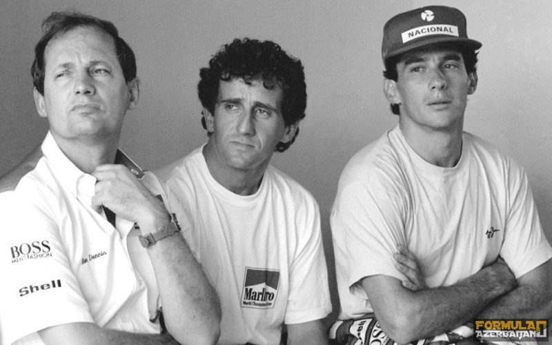 McLaren, Ron Dennis, Alain Prost, Ayrton Senna