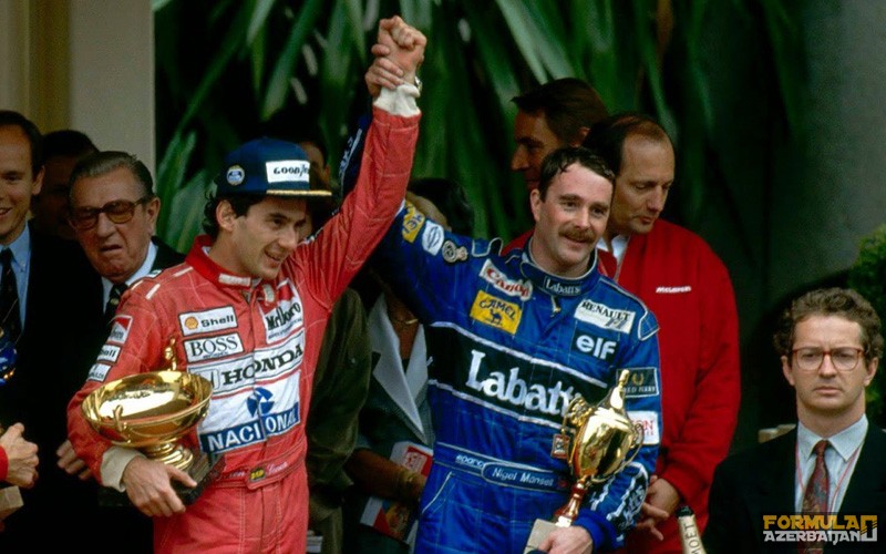 McLaren, Ayrton Senna, Nigel Mansel, Ron Dennis, Monaco Grand Prix