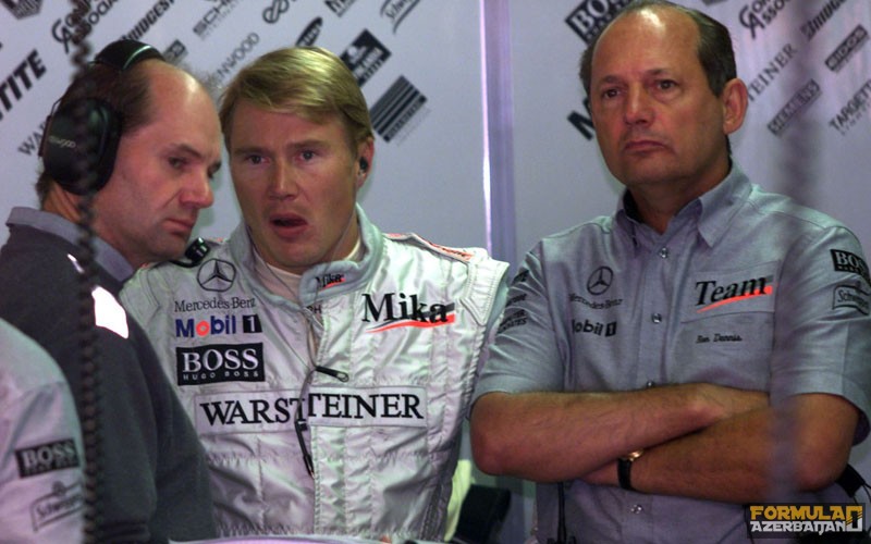 McLaren, Adrian Newey, Mika Hakkinen, Ron Dennis