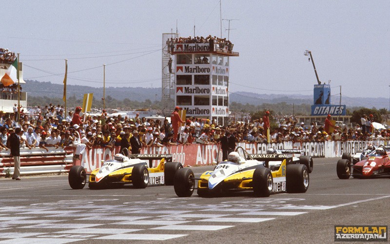 French Grand Prix, Rene Arnoux, 1982