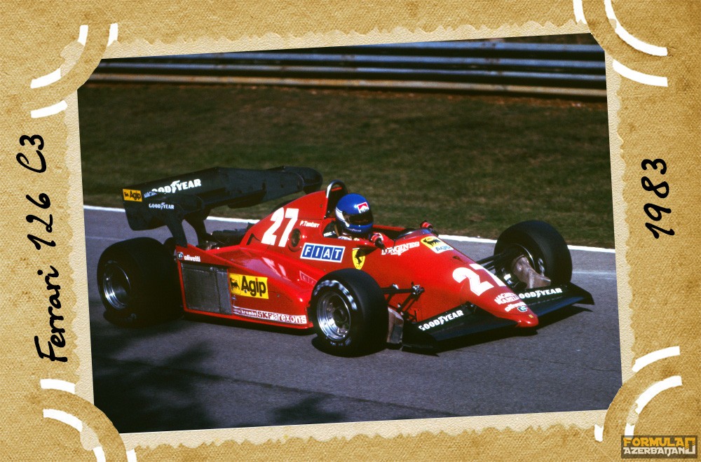 Ferrari, Scuderia Ferrari, Ferrari 126 C3, 1983