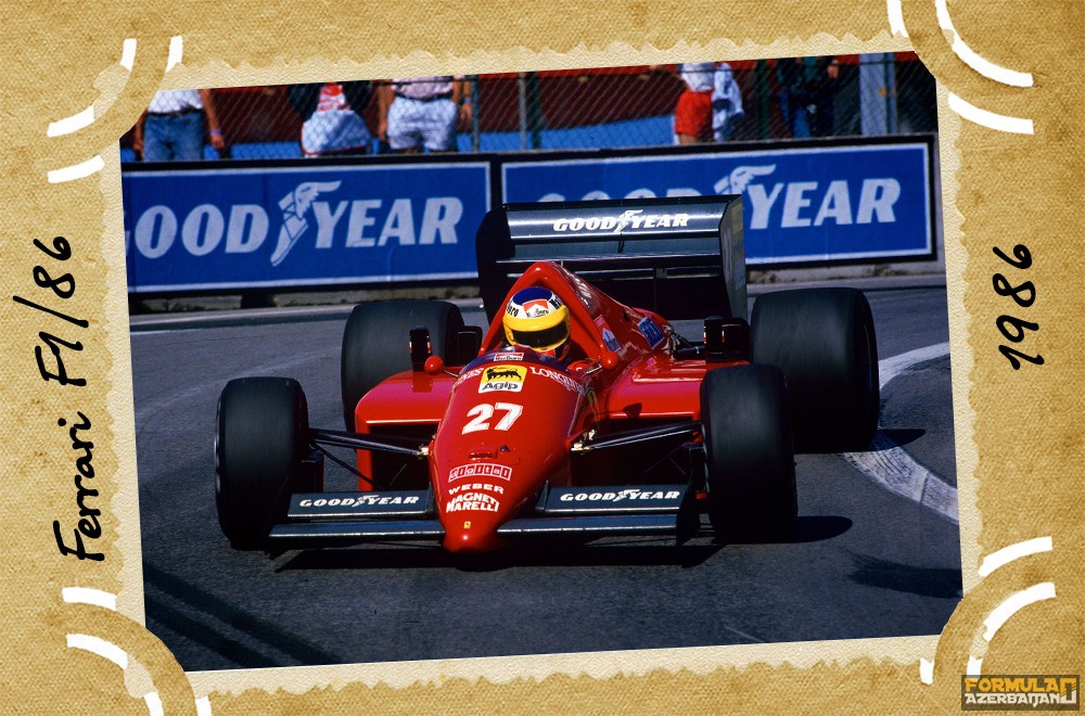 Ferrari, Scuderia Ferrari, Ferrari F1/86, 1986