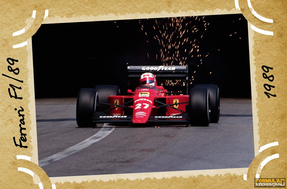 Ferrari, Scuderia Ferrari, Ferrari F1/89, 1989