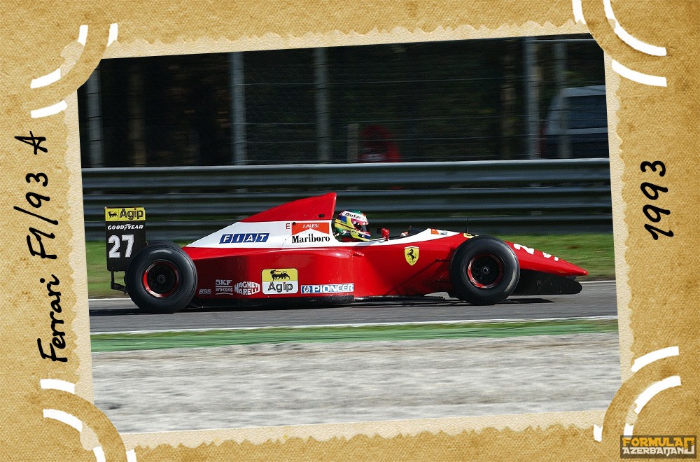 Ferrari, Scuderia Ferrari, Ferrari F1/93 A, 1993