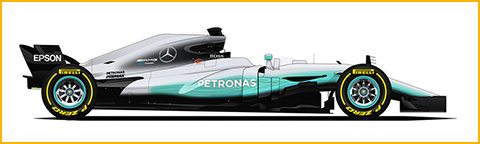 Mercedes W08 EQ Power+