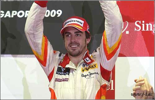 F.Alonso: “Mən bu podiumu Briatoreyə həsr edirəm”