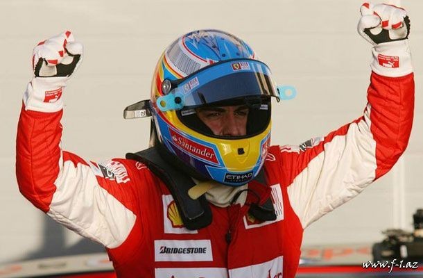 F.Alonso: “Ferrari ilə qələbə xüsusilə xoşdur!”