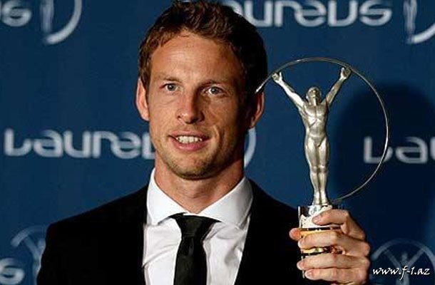 C.Batton və Brawn GP komandası Laureus mükafatı alıblar C.Batton və Brawn GP komandası Laureus mükafatı alıblar