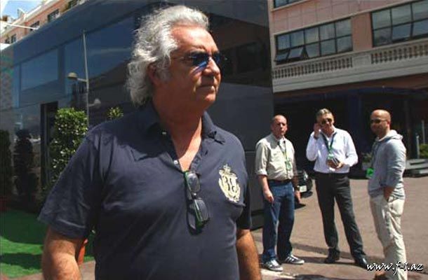 F.Briatore və K.Rəykkönen Monako Qran Prisində