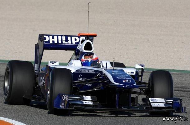 Williams FW32 testlərdə debüt edib