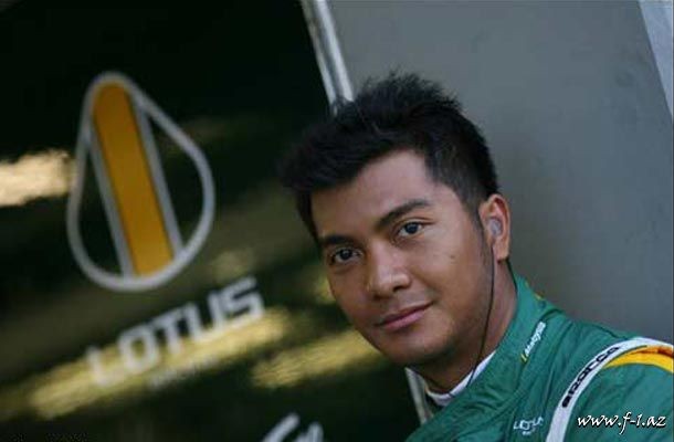 F.Fauzi Lotus Renault GP-nin ehtiyat sürücüsüdür