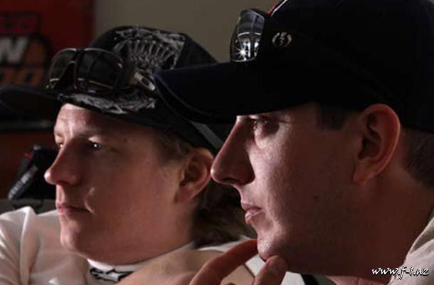 K.Rəykkönen NASCAR-ın yüksək liqasının maşınlarını yoxlayıb