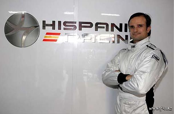 Rəsmən: V.Liutsi Hispania-nın sürücüsüdür!