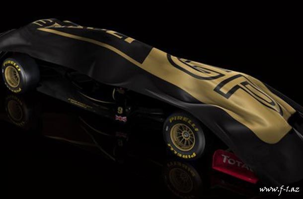 Lotus Renault GP 2012-ci ildə qara-qızılı rənglərini saxlayacaq