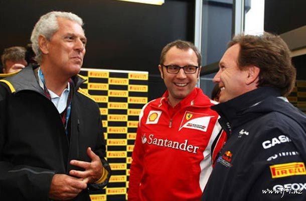 Pirelli-nin prezidenti komandaların başçıları ilə görüşüb