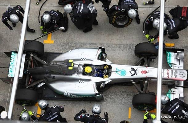 Mercedes GP pit-stoplarda ən sürətlidir