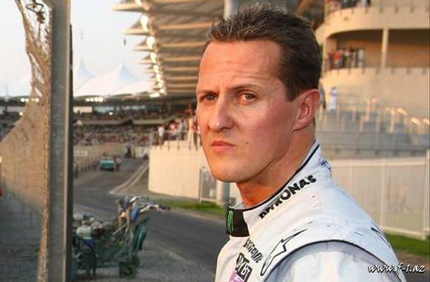 M.Şumaher simulyatorda iş zamanı çətinliklər çəkir