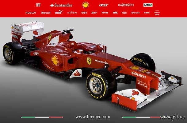 Ferrari yeni F2012-ni təqdim edib