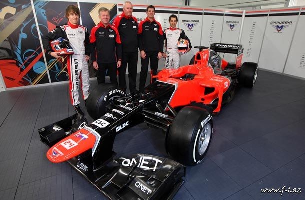 Marussia komandası yeni MR01-i təqdim edib