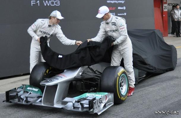 Mercedes AMG Petronas F1 Team – W03 (video)