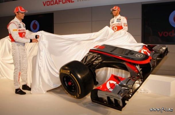 McLaren yeni MP4-27-ni təqdim edib (video)
