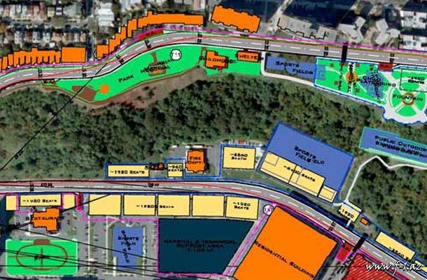 Yeni Nyu Cersi avtodromunun planı (video)