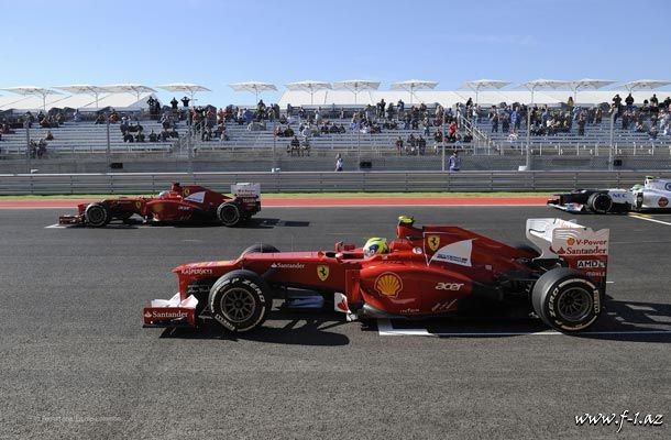 Ferrari F.Massanın maşınında ötürmələr qutusunun plombunu sındırıb