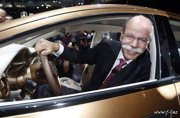 D.Tsetşe daha 3 il Daimler AG-yə başçılıq edəcək