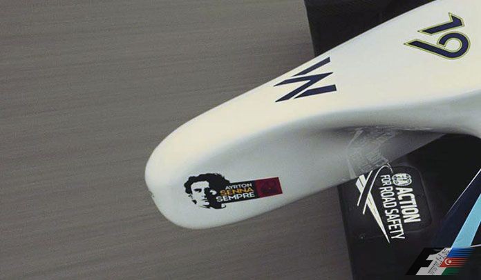 Williams yeni maşınında Sennanın loqotipini dəyişib