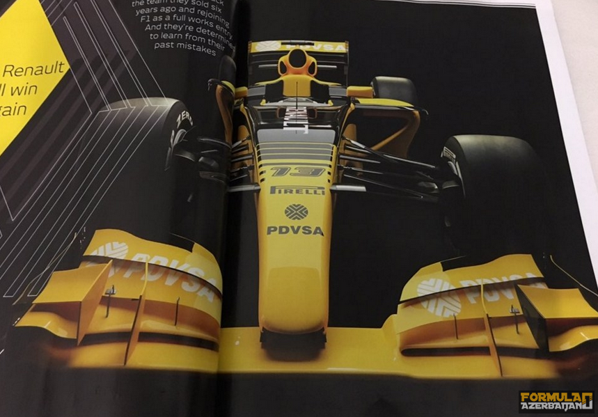 Renault-nun yeni bolidinin şəkilləri peyda olub!