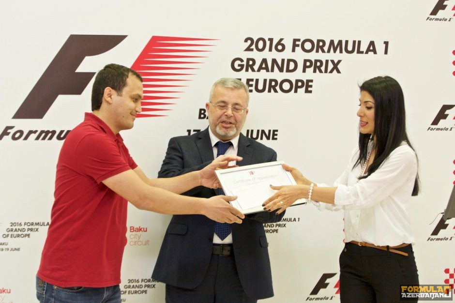 “Formula1 jurnalistlərin gözü ilə” adlı məqalə müsabiqəsinə start verilir