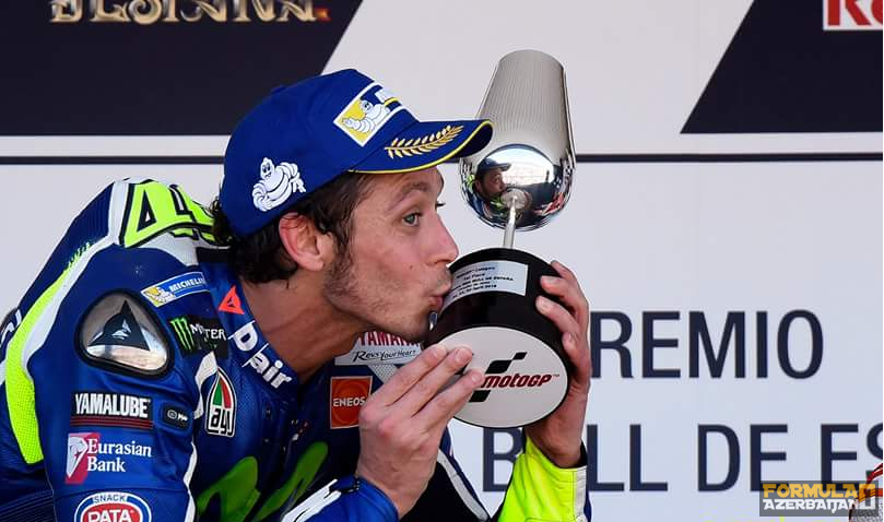 İspaniya Qran Prisi: Valentino Rossi 113-cü qələbəsini qazanıb