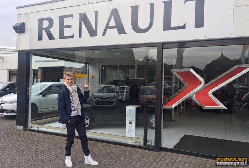 Rəsmən: N.Hülkenberq Renault-da!