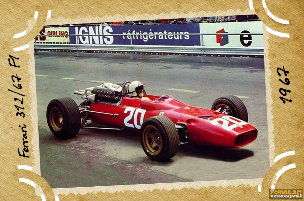 Ferrari-nin təkamülü (1950-2016-cı illər): 17-ci yazı – Ferrari 312/67 F1