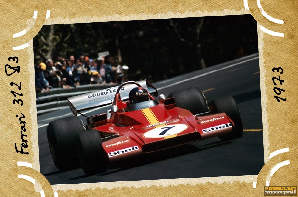 Ferrari-nin təkamülü (1950-2016-cı illər): 24-cü yazı – Ferrari 312 B3