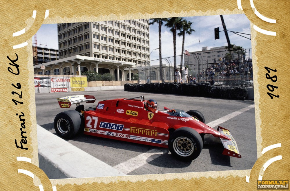 Ferrari-nin təkamülü (1950-2016-cı illər): 31-ci yazı – Ferrari 126 CK
