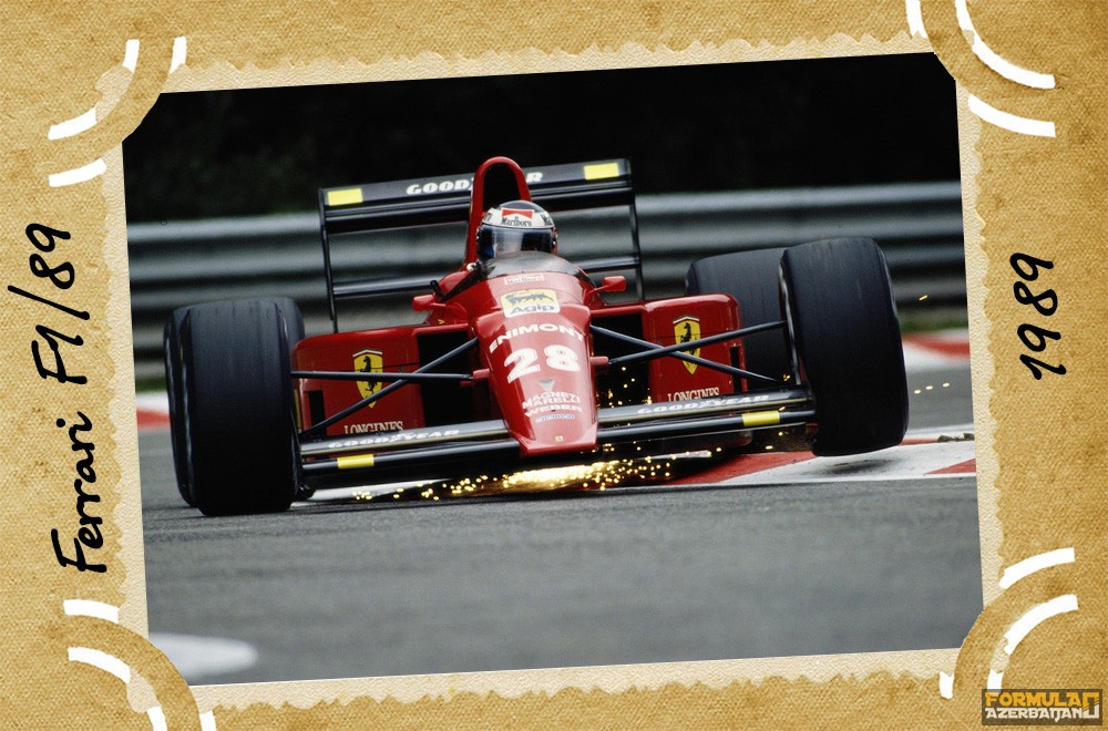 Ferrari-nin təkamülü (1950-2016-cı illər): 39-cu yazı – Ferrari F1/89