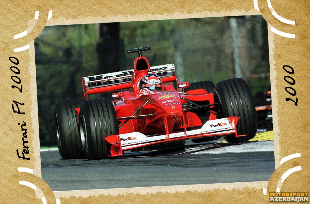 Ferrari-nin təkamülü (1950-2016-cı illər): 50-ci yazı – Ferrari F1 2000
