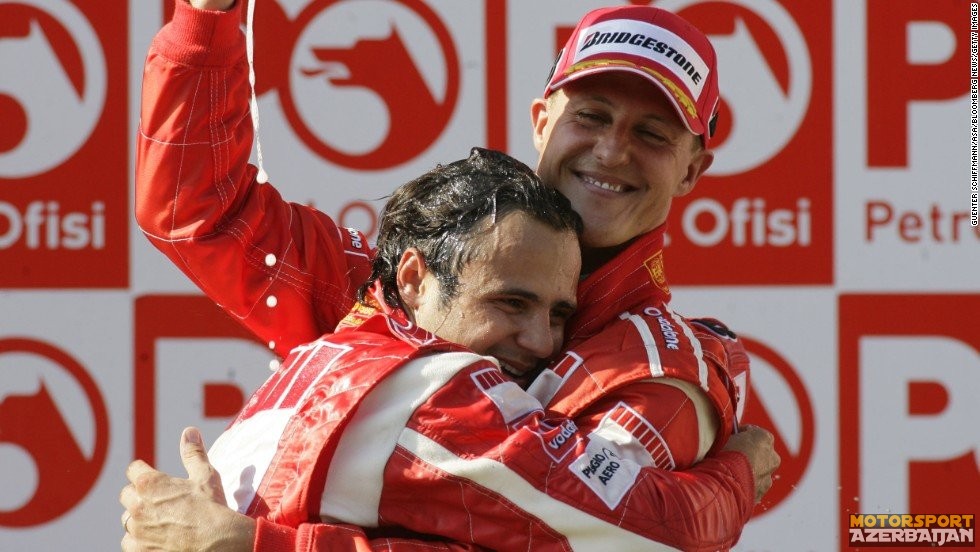 M.Şumaxer Ferrari tarixinin ən güclü sürücüsü seçilib
