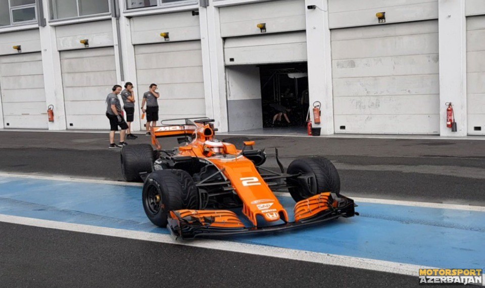 McLaren təkər testlərini tamamlayıb