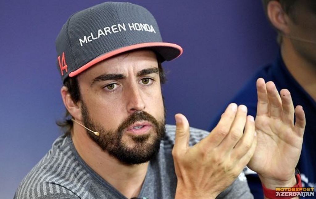 F.Alonso özünü Formula1-dən uca tutur?