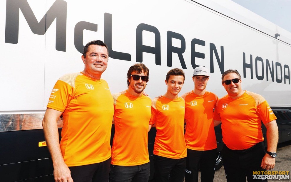 McLaren-in 2018-ci il heyəti lotereya olacaq