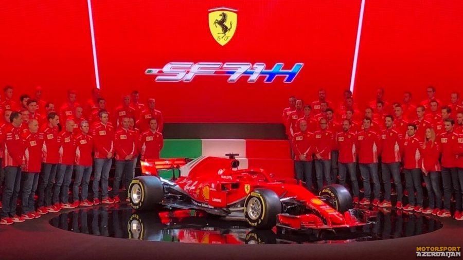 Ferrari SF71H təqdim edilib