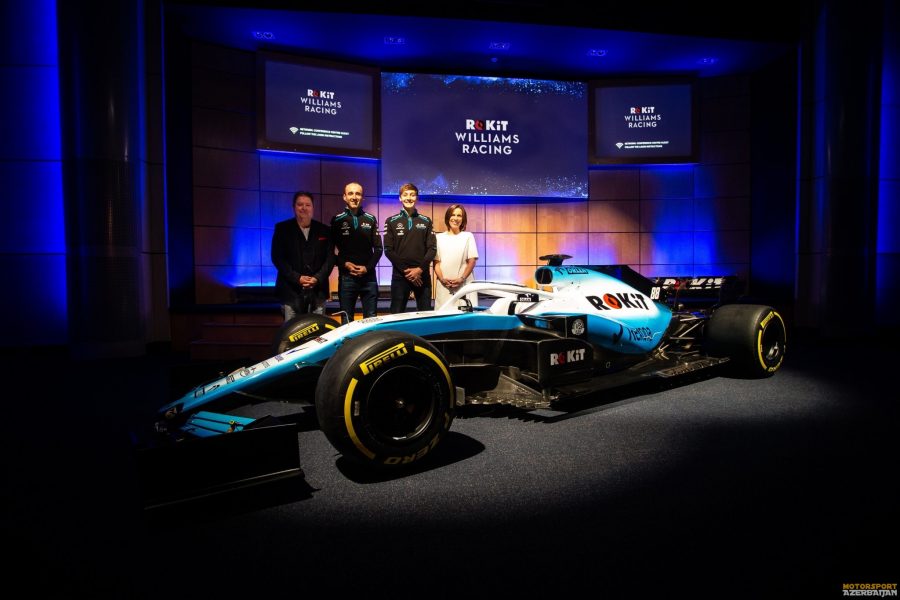 Williams FW42 Barselonaya gətirilib