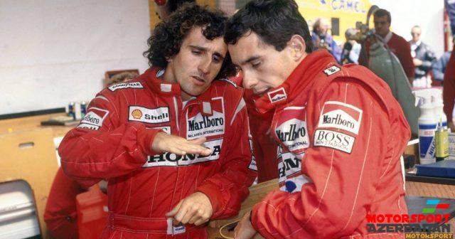A.Prost: Senna mənə yalvardı